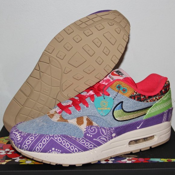 Nike Air Max 1 SP x Concepts Far Out Shoes Mens 10.5 DN1803-500 *Special Box* - Picture 3 of 13